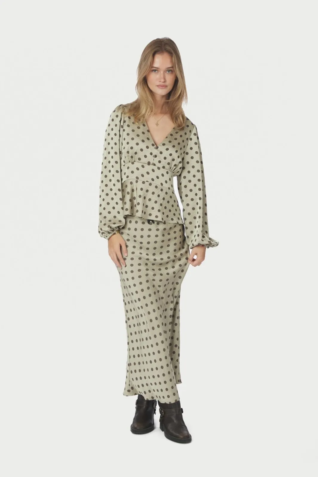 Neo Noir Nnjellima Dotted Blouse 167743 | Blusar & Skjortor|Set