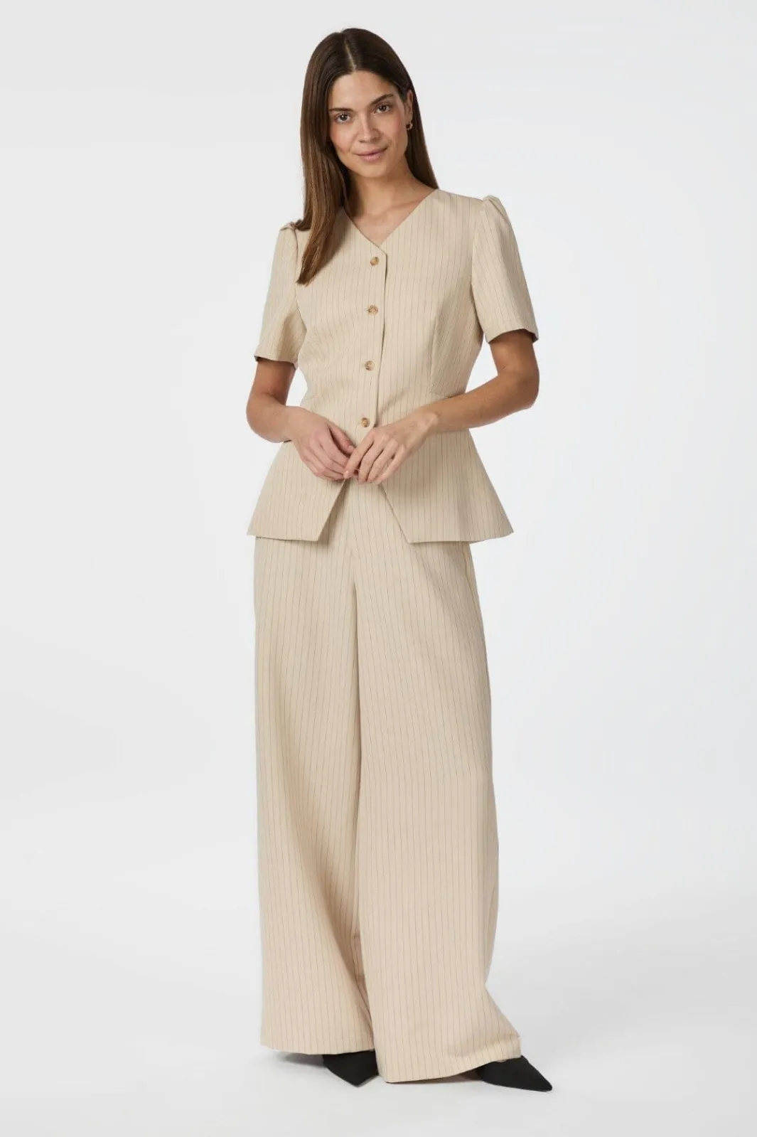 Neo Noir Nnjules Pinstriped Blouse 164812 | Blusar & Skjortor|Set