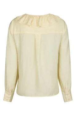 Nnkatarina Crepe Ruffle Blouse 166497