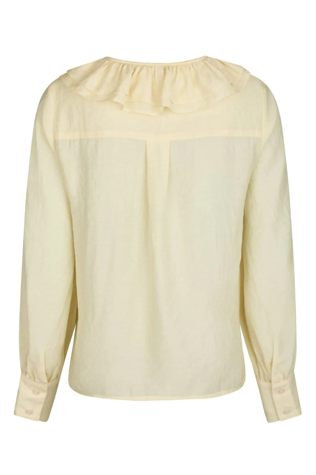 Nnkatarina Crepe Ruffle Blouse 166497