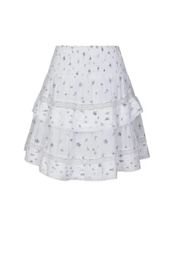 Neo Noir Nnkenia Flower Dobby Skirt 166046 | Set|Kjolar