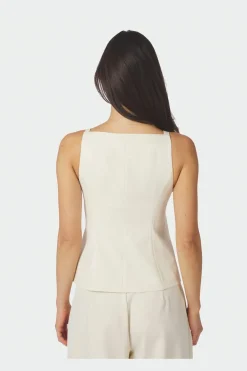 Neo Noir Nnkylie Structure Waistcoat 161620 | Västar