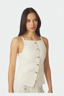 Neo Noir Nnkylie Structure Waistcoat 161620 | Västar