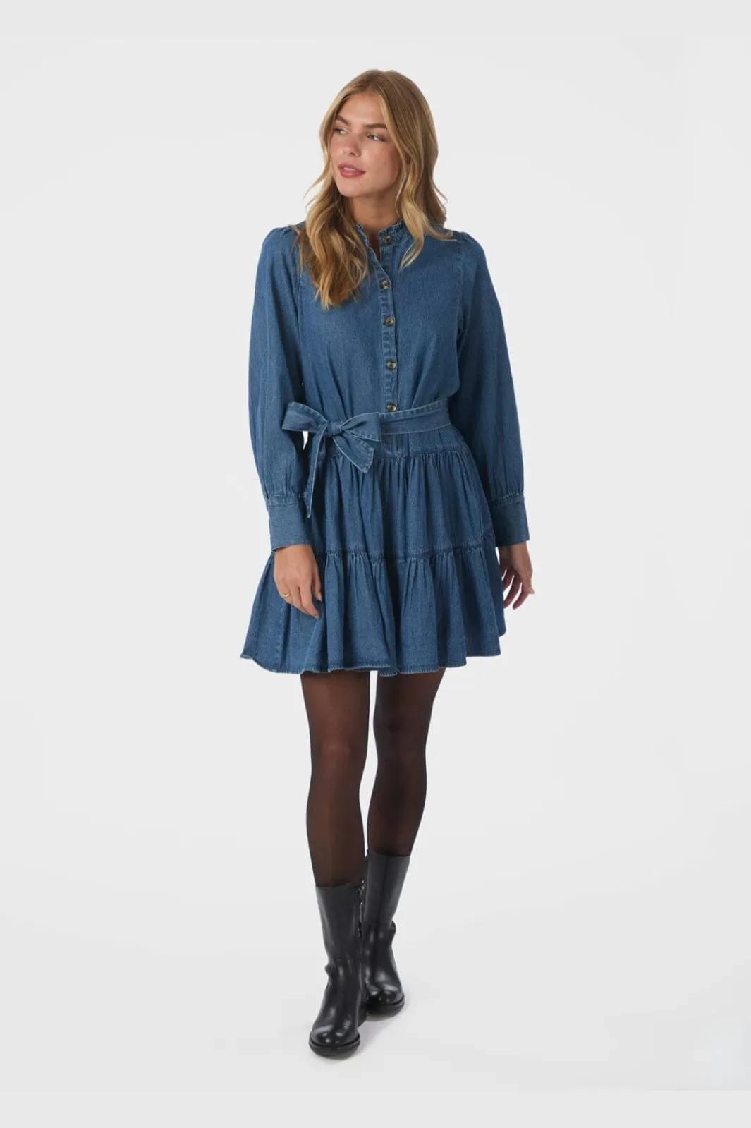 Neo Noir Nnlatifana Denim Dress 166987 | Klänningar