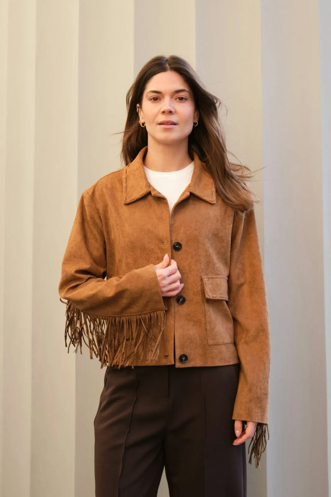 Neo Noir Nnlauron Faux Suede Jacket 165915 | Ytterkläder & Jackor