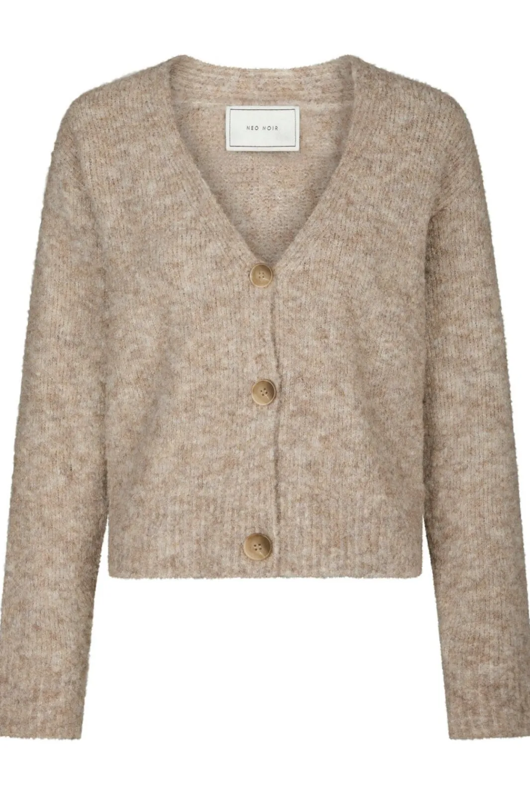 Neo Noir Nnlavanda Boucle Knit Cardigan 164894 | Amningsvänliga Kläder|Cardigans