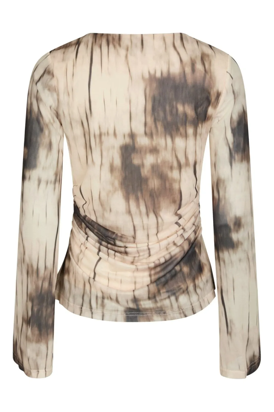 Neo Noir Nnlenida Faded Mesh Blouse 167053 | Blusar & Skjortor