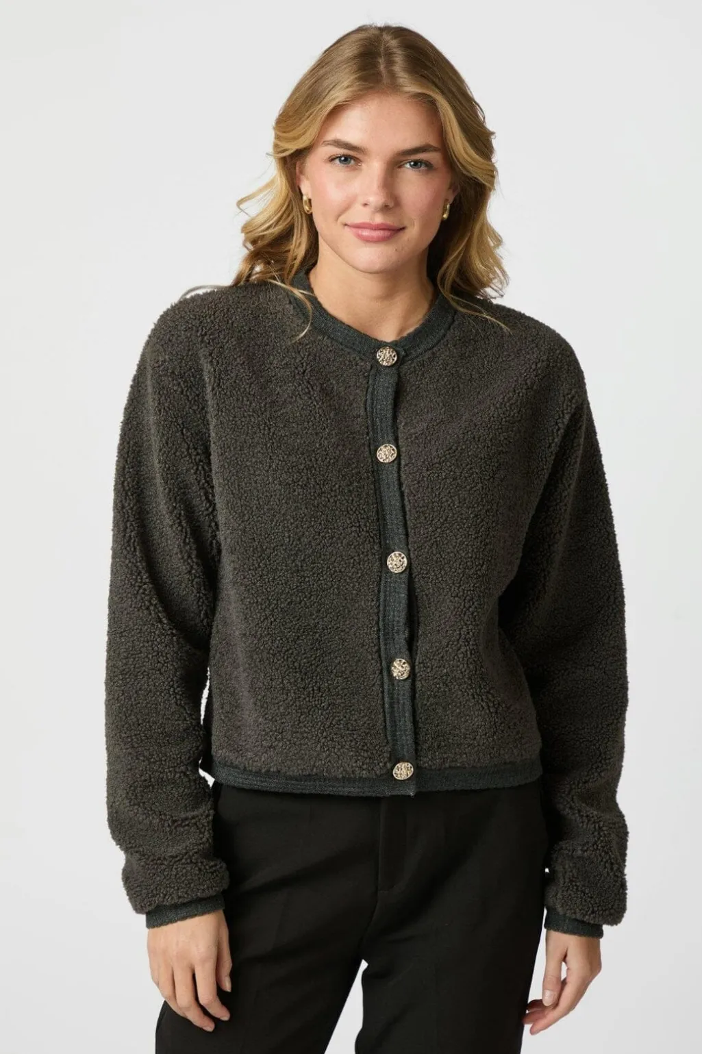 Nnlimo Fluffy Knit Cardigan 161963