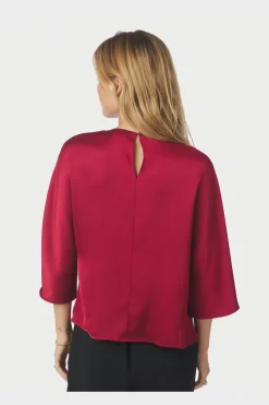 Neo Noir Nnliora Heavy Sateen Blouse 165567 | Blusar & Skjortor