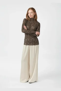 Neo Noir Nnliza Laceflower Blouse 161473 | Blusar & Skjortor