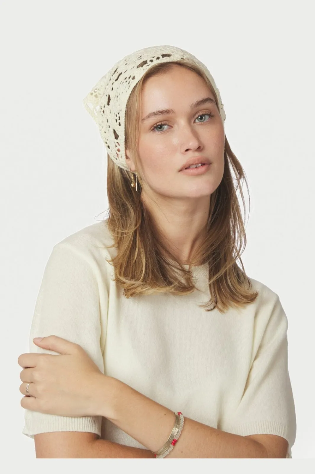 Neo Noir Nnlizzie Crochet Scarf 167857 | Halsdukar