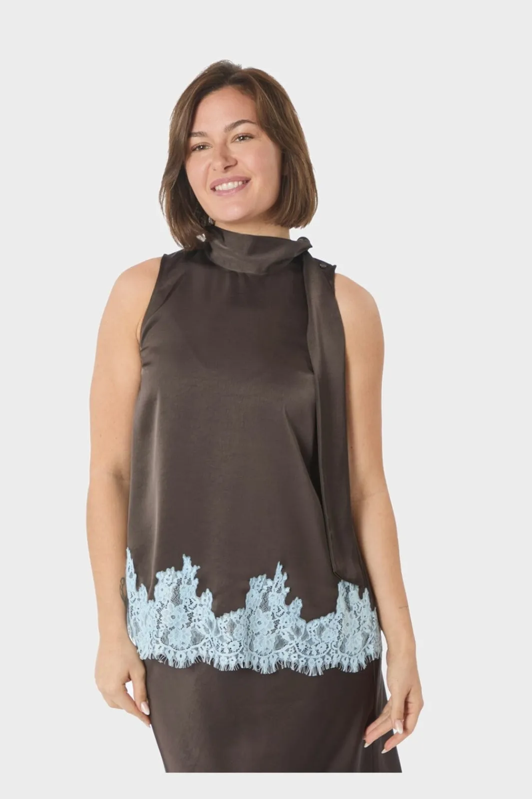 Neo Noir Nnlorenz Lace Top 167826 | Set|T-Shirts & Toppar