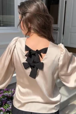 Nnlorraine Soft Satin Blouse