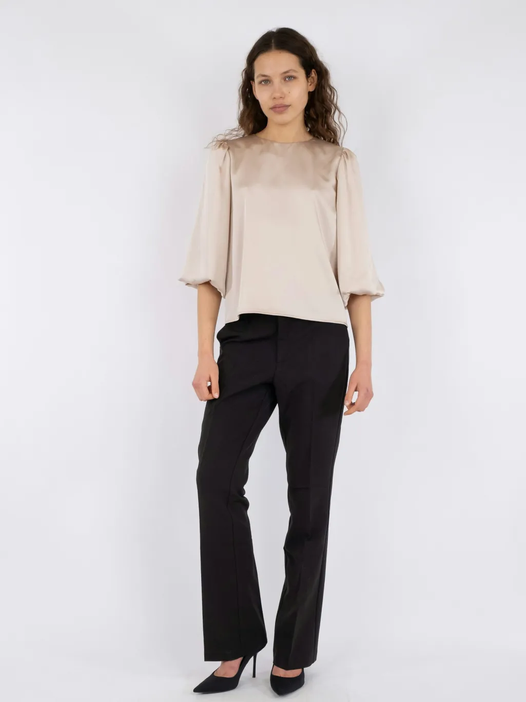 Nnlorraine Soft Satin Blouse