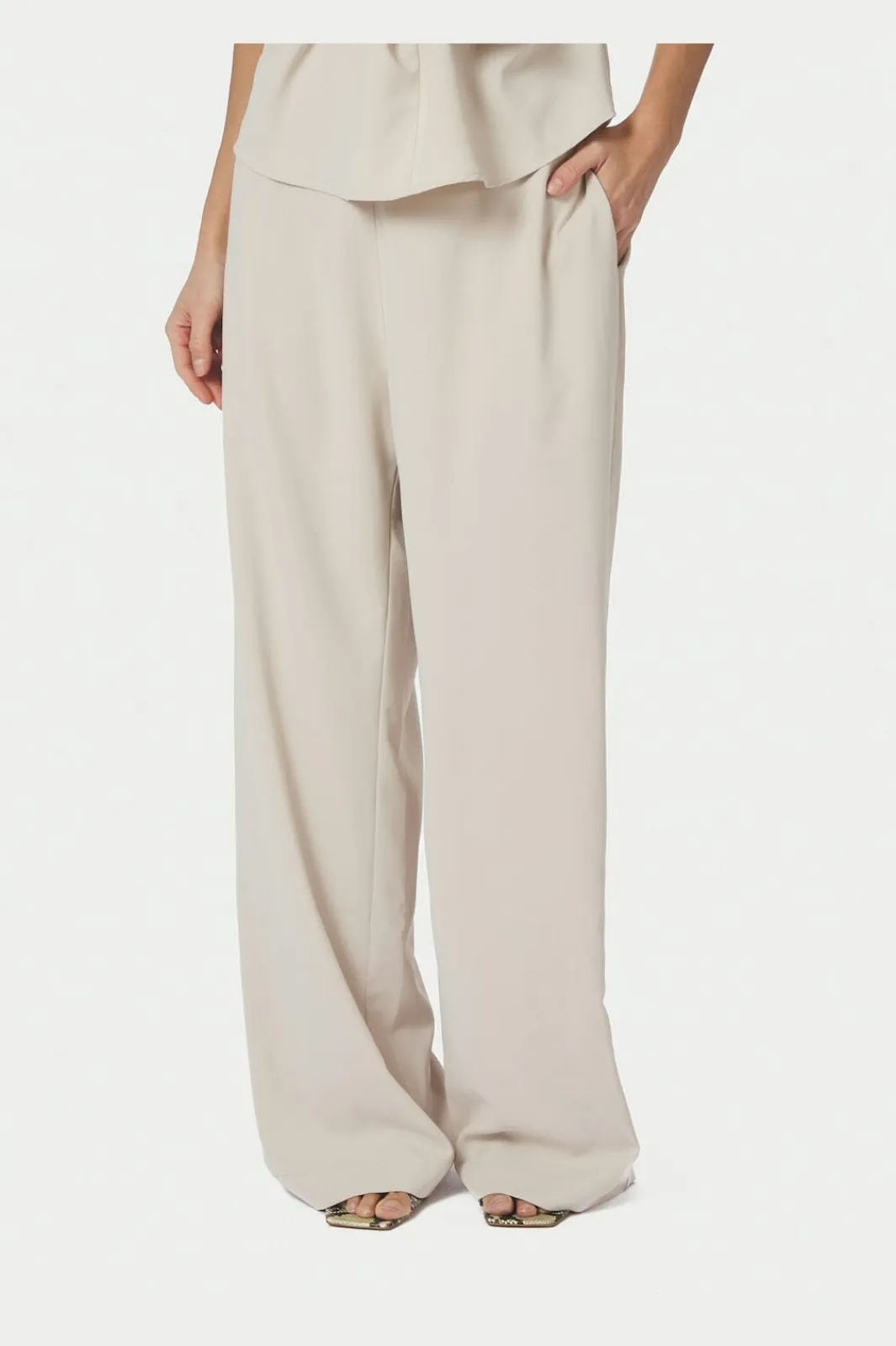 Neo Noir Nnlunet Crepe Pants 168084 | Set|Jeans, Leggings & Byxor