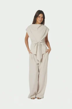 Neo Noir Nnlunet Crepe Pants 168084 | Set|Jeans, Leggings & Byxor