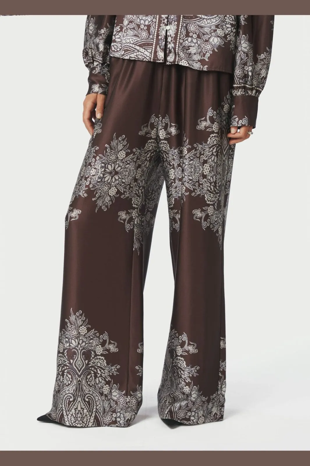 Neo Noir Nnlunet Paisley Border Pants 167274 | Jeans, Leggings & Byxor|Set