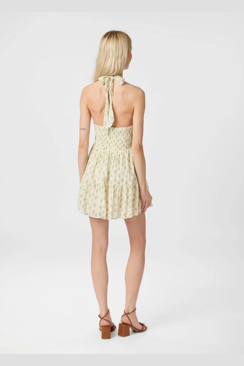 Nnmagda Fine Print Dress 165345