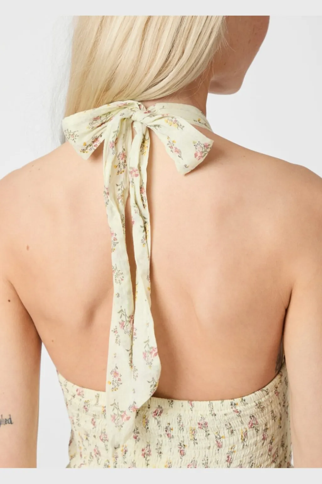 Nnmagda Fine Print Dress 165345