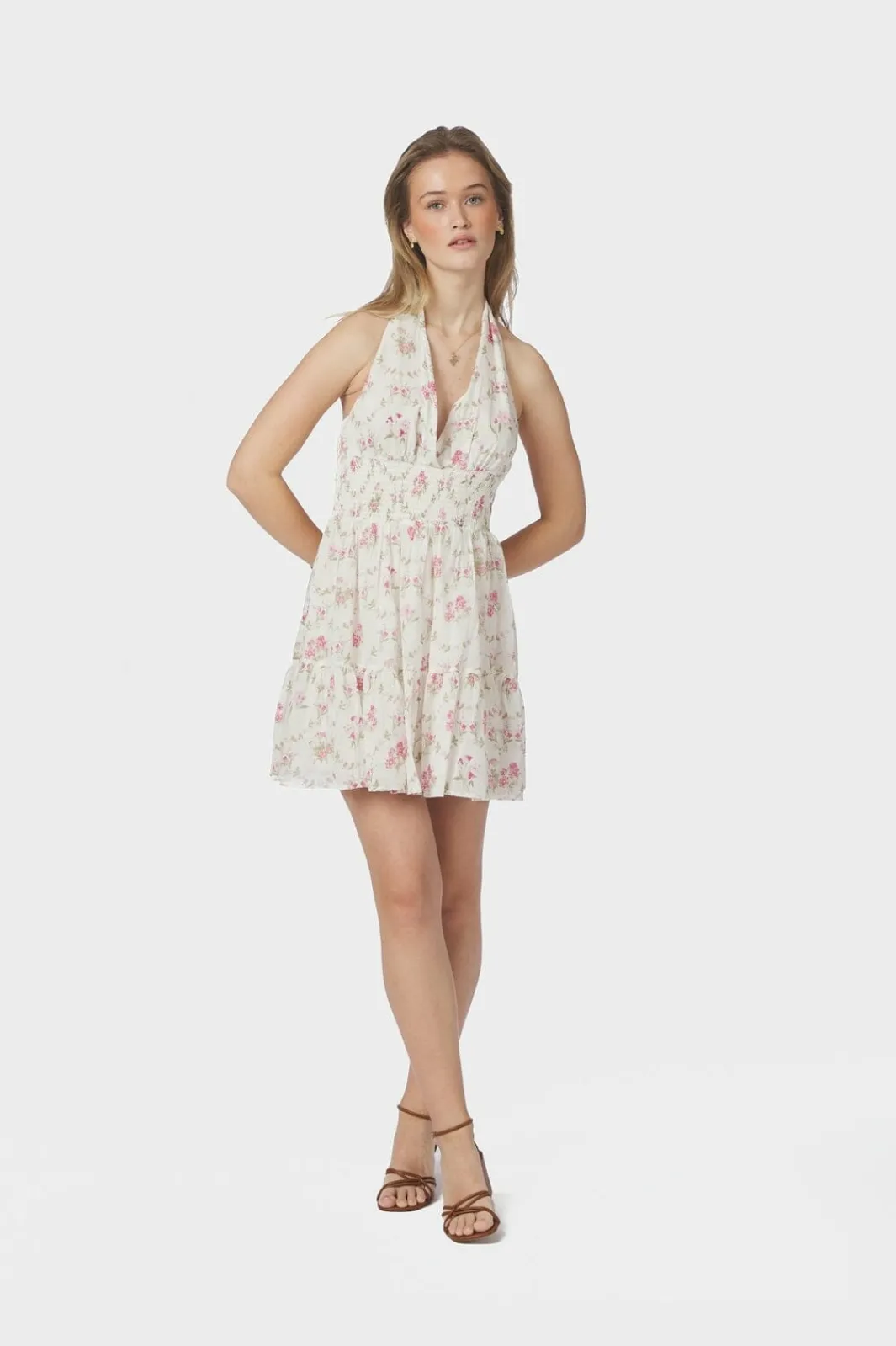 Neo Noir Nnmagda Spring Flower Dress 167905 | Klänningar