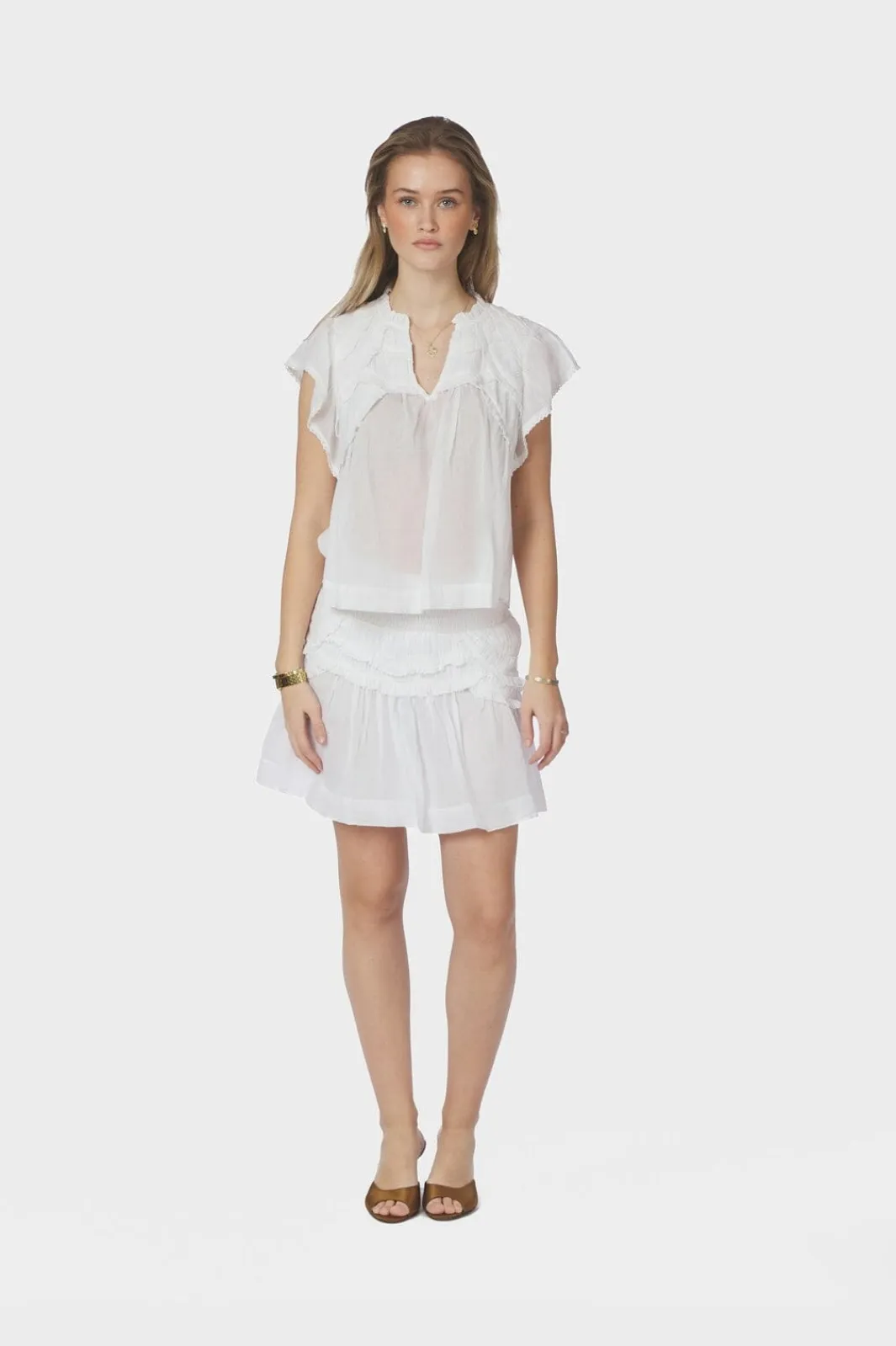 Neo Noir Nnmaliah S Voile Skirt 168897 | Kjolar