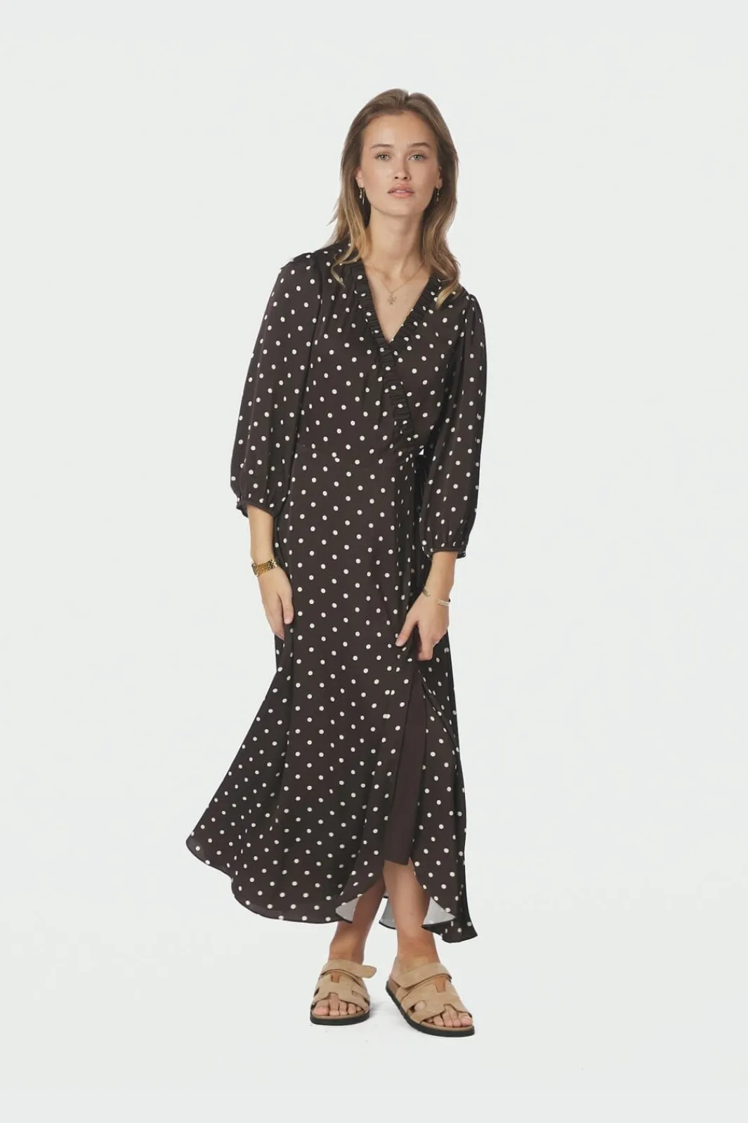 Neo Noir Nnmalinga Dot Dress 165909 | Klänningar