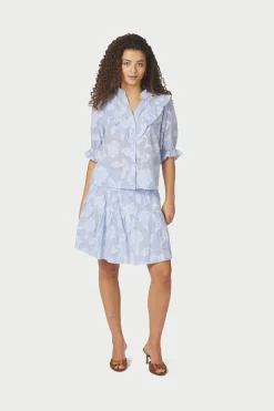 Neo Noir Nnmanet Jacquard Blouse 168480 | Blusar & Skjortor