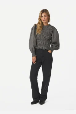 Nnmarcia Check Blouse 166893