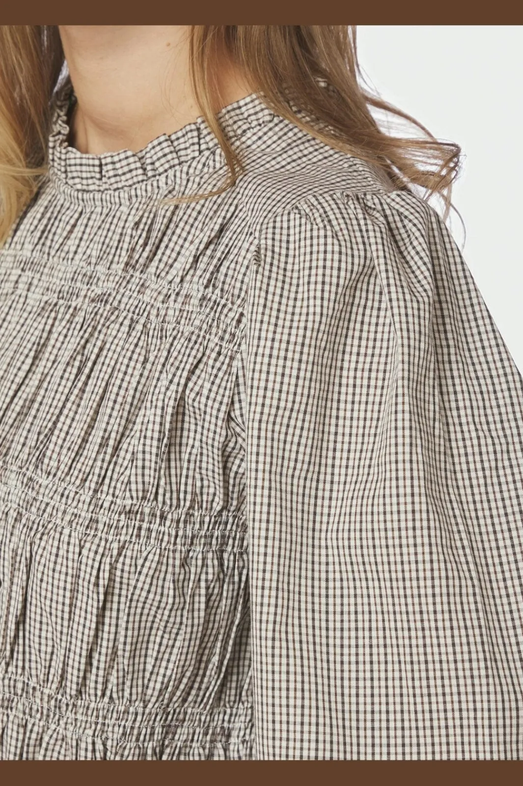 Neo Noir Nnmarcia Check Blouse 166893 | Blusar & Skjortor