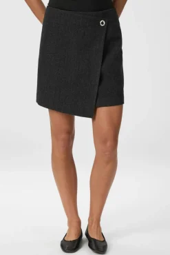 Neo Noir Nnmarisi Herringbone Skirt 165687 | Set|Kjolar