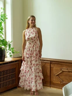Nnmarli Amazing Chiffon Dress 167706
