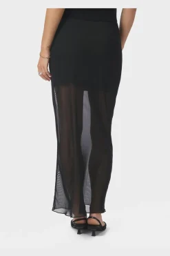 Neo Noir Nnmarlise Mesh Skirt 166014 | Kjolar