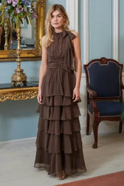 Neo Noir Nnmarli Solid Chiffon Dress 165640 | Klänningar