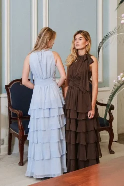 Neo Noir Nnmarli Solid Chiffon Dress 165640 | Klänningar
