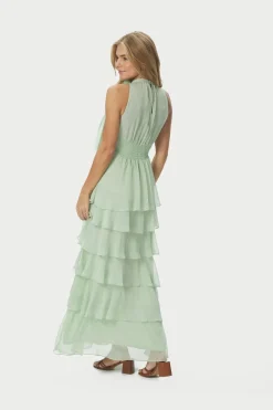 Neo Noir Nnmarli Solid Chiffon Dress 165640 | Klänningar