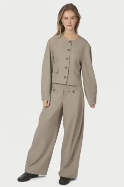 Neo Noir Nnmassie Structure Pants 165999 | Set|Jeans, Leggings & Byxor