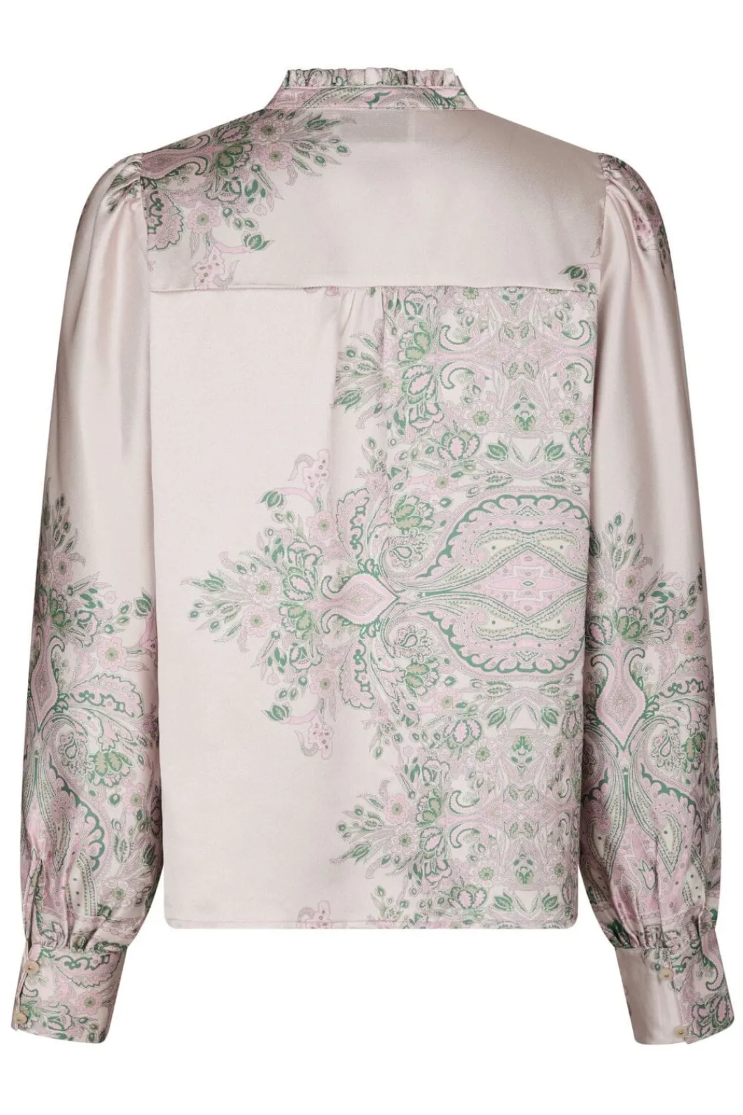 Neo Noir Nnmassima Paisley Border Blouse 160960 | Blusar & Skjortor
