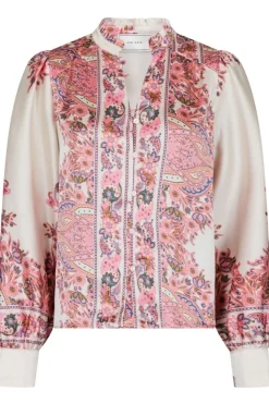 Neo Noir Nnmassima Paisley Border Blouse | Blusar & Skjortor