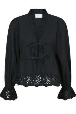 Neo Noir Nnmatsi Embroidery Blouse | Blusar & Skjortor