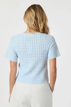 Neo Noir Nnmeiko Solid Knit Blouse 164706 | Blusar & Skjortor