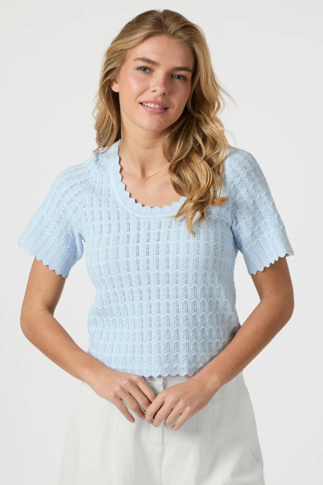 Neo Noir Nnmeiko Solid Knit Blouse 164706 | Blusar & Skjortor