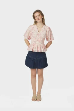 Neo Noir Nnminutti Print Blouse 168720 | Blusar & Skjortor