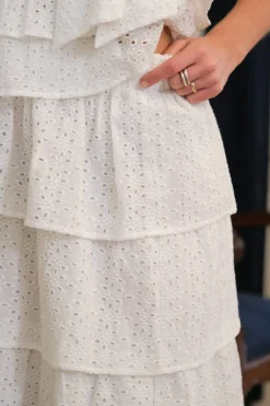 Neo Noir Nnmorris Emb Skirt 167911 | Kjolar