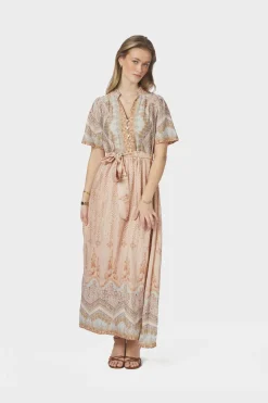 Neo Noir Nnmoviana Flower Border Dress 169030 | Klänningar