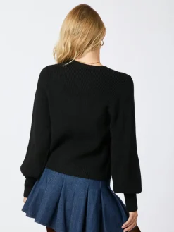 Neo Noir Nnmuscado Knit Cardigan | Amningsvänliga Kläder|Cardigans
