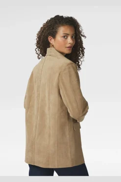Nnnamy Imitated Suede Blazer 164548