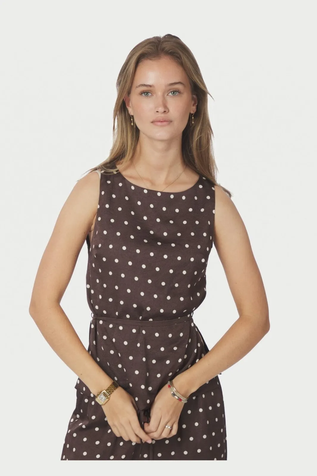 Neo Noir Nnnassa Big Dot Top 167904 | Set|T-Shirts & Toppar