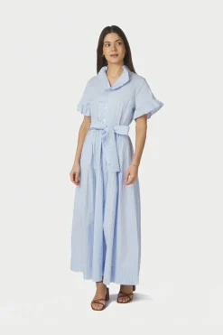 Nnnellie Soft Stripe Dress 168230