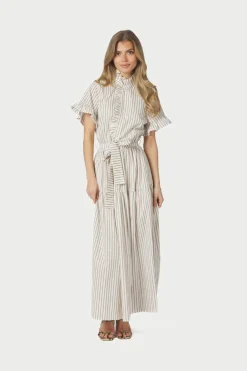 Nnnellie Wide Stripe Dress 168228