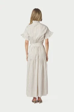 Nnnellie Wide Stripe Dress 168228